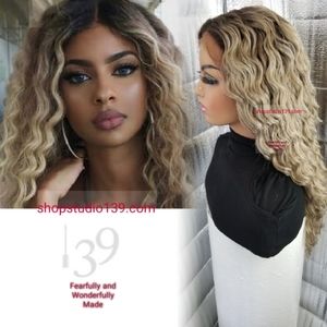 Custom colored Ash blonde/dark human hair water wa